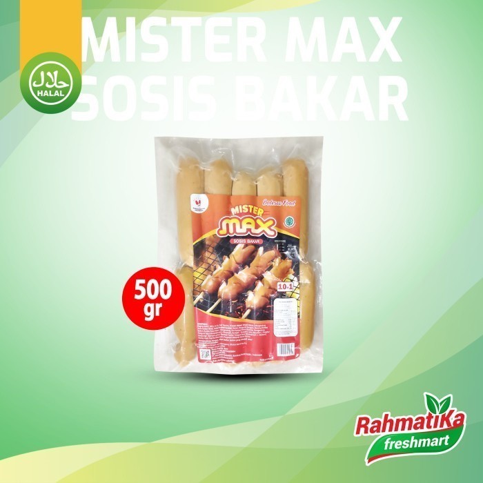 

Mister Max Sosis Bakar 500 gram Isi 10