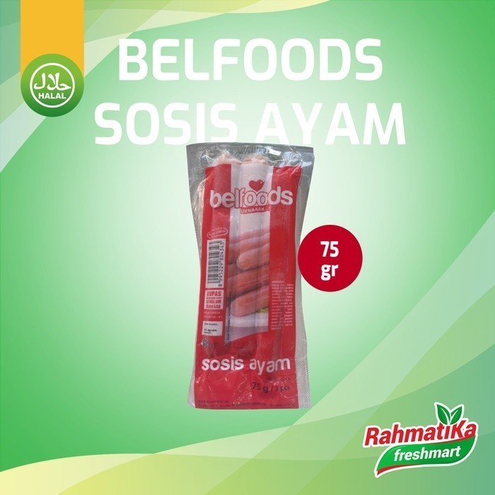 

Belfoods Sosis Ayam 75 gr