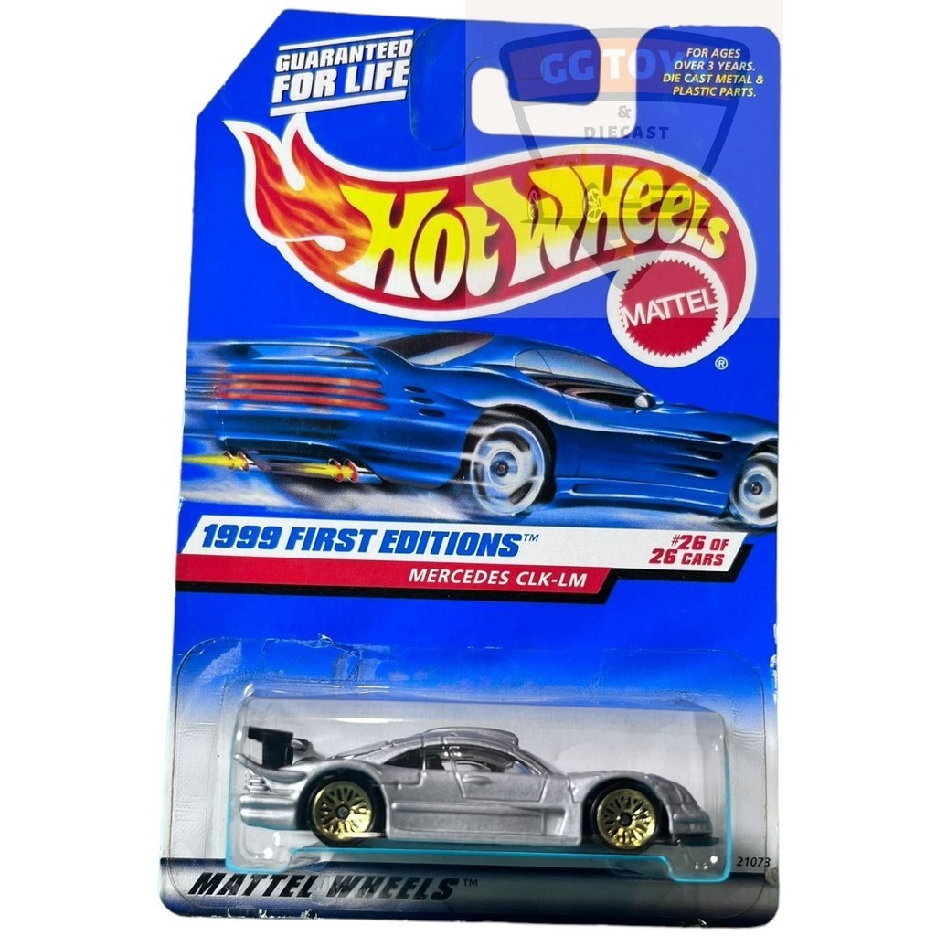 Hotwheels Hot Wheels Bluecard Mercedes CLK LM Silver