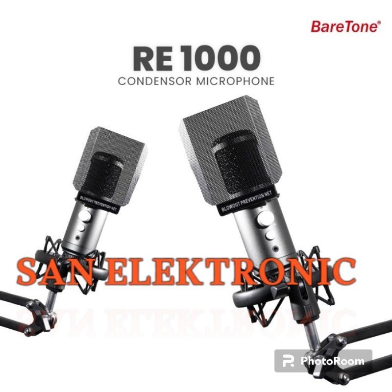 mic Condensor BareTone RE 1000 Original BareTone RE 1000
