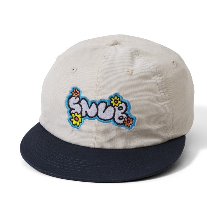 Public Culture - Snub Flower Cap - Broken white