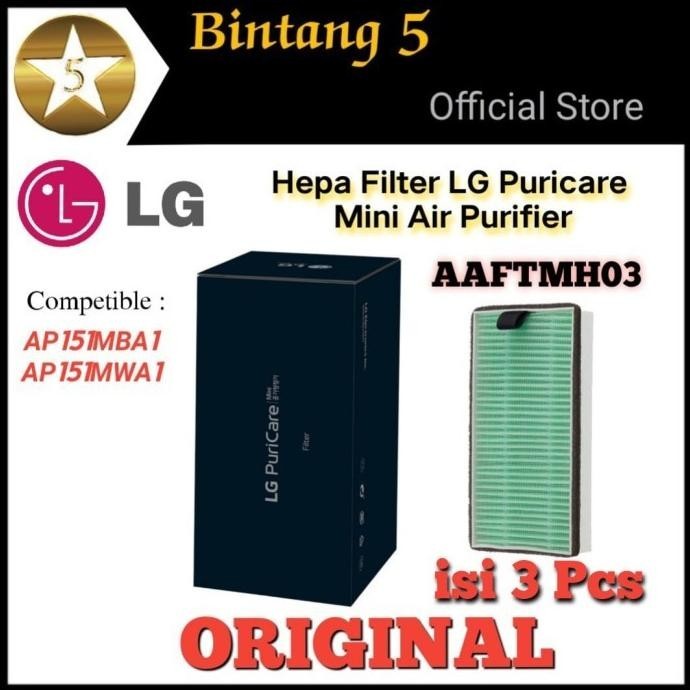 Hepa Filter Lg Mini Air Purifier Aaftmh03 Lg Puricare Mini Original Komgizilva