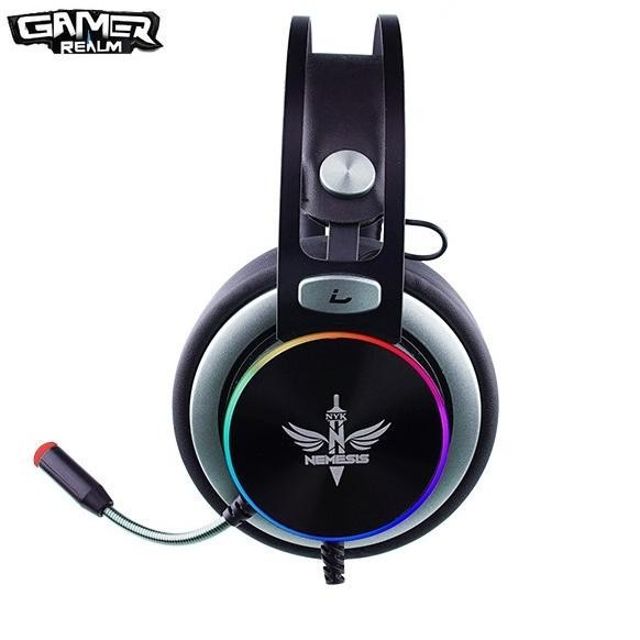 Nyk Nemesis Hs-E8 Zeus Rgb 7.1 Gaming Headset Moonkayoong