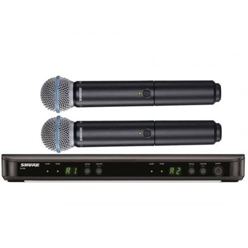 Shure Blx 288A / Beta 58 - Isi 2 Mic - Beta 58