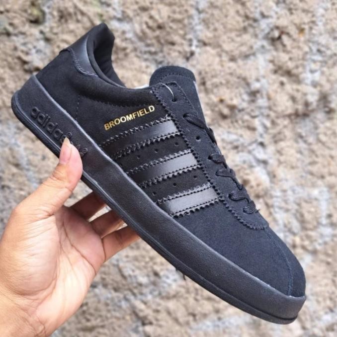 Sepatu Adidas Broomfield Triple Black Original Vietnam Bnib  Garismula