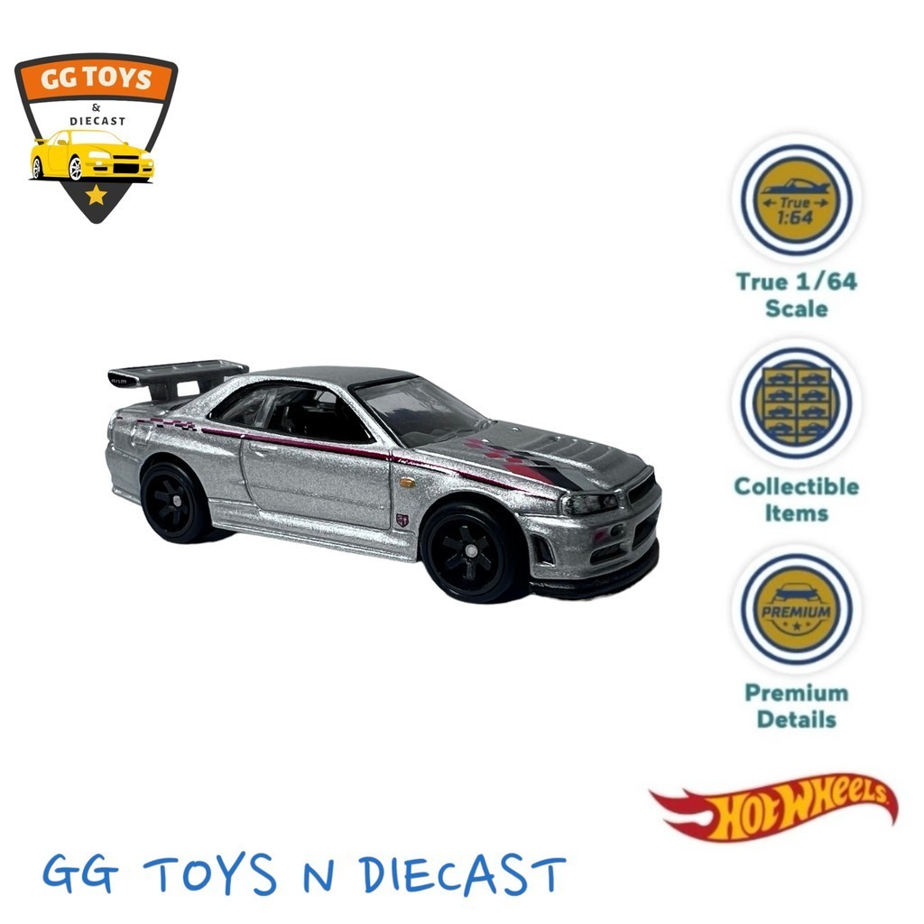 Hotwheels Hot Wheels HW HW Nissan Skyline R34 (LOOSE)