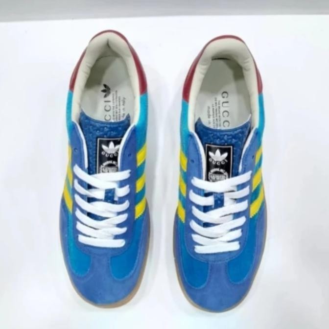 Sepatu Adidas Gazelle Indoor Gum Blue Yellow Original Vietnam Bnib  Sukicamorra