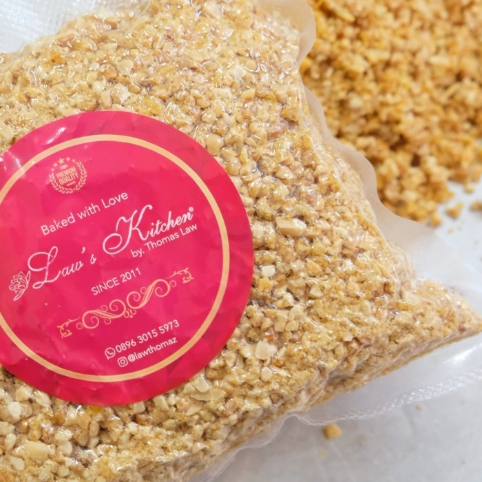 

Kacang Nougat Siap Pakai 1Kg. Lawskitchen. Enak