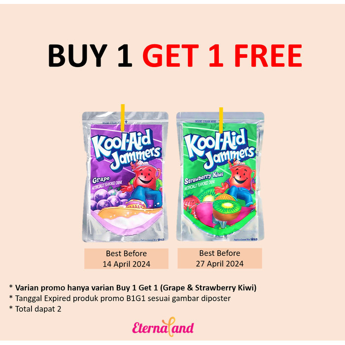 

Orea - Kool Aid Jammers - Minuman Kool Aid