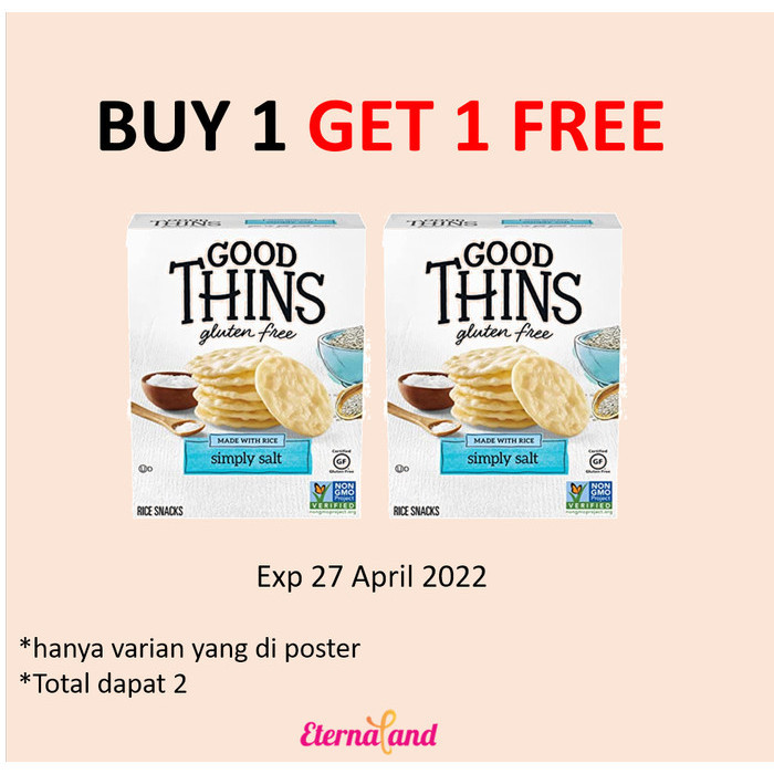 

Orea - Good Thins Rice Snack Crackers - Healthy Snack Impor Usa