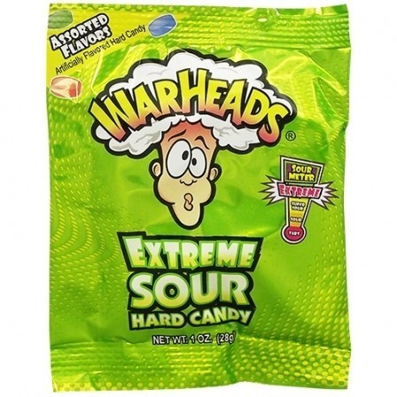 

Orea - Warheads Extreme Sour Hard Candy 28G, Permen Asem / Permen Asam