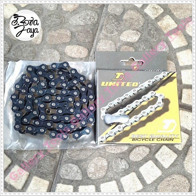 RANTAI MTB UNITED 7 SPEED 212 116L Sepeda Aksesoris Sparepart