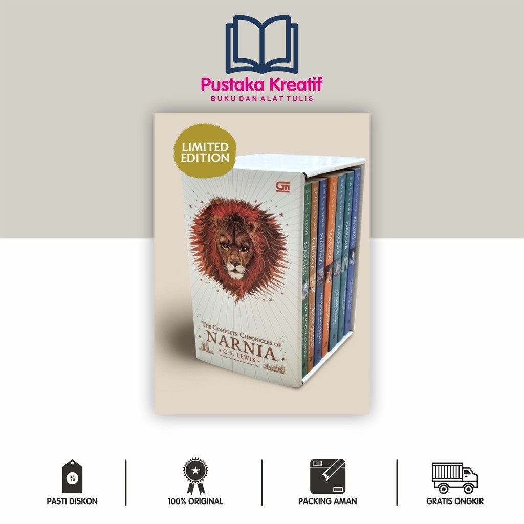 Box Set The Chronicles Of Narnia (1-7)-C.S Lewis
