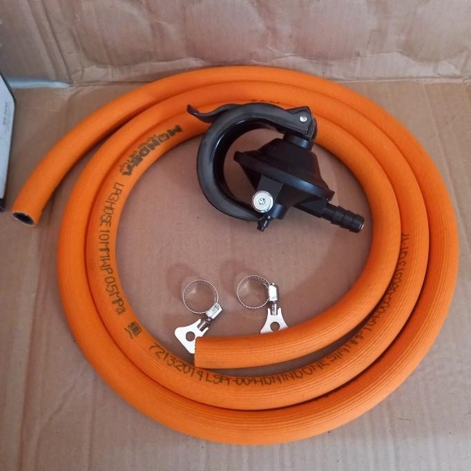 Regulator Modena Starcam Sc-T12R Selang Gas Lpg Modena 1000 Psi Ryccaelmei