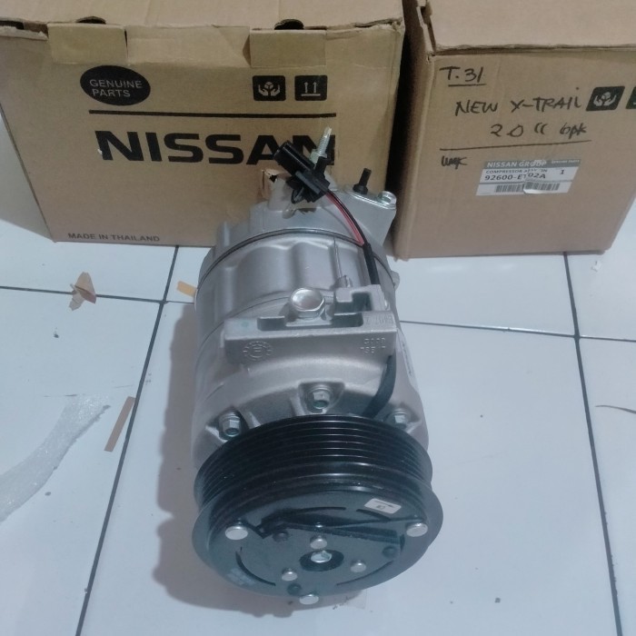 compresor compressor ac mobil new xtrail t31 2000cc