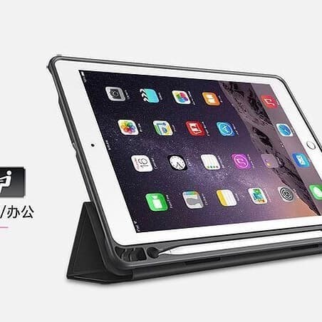 Totu Apple Pencil Holder Leather Ipad Mini 5 Case Cover