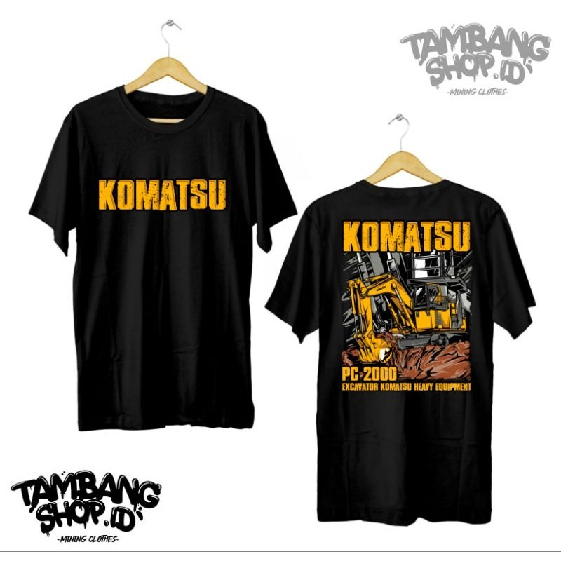 KAOS KOMATSU PC2000 (KAOS ANAK TAMBANG)