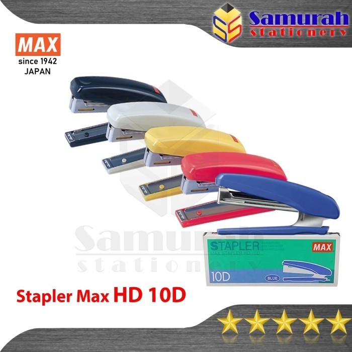 

Stapler Max Hd 10D / Mesin Staples Tangan Hd10D / Alat Strapler Hecter
