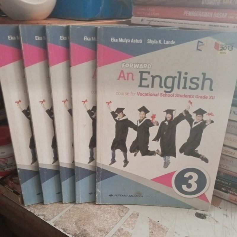 BUKU BAHASA INGGRIS/FORWARD AN ENGLISH SMK KELAS 3/12 PENERBIT ERLANGGA