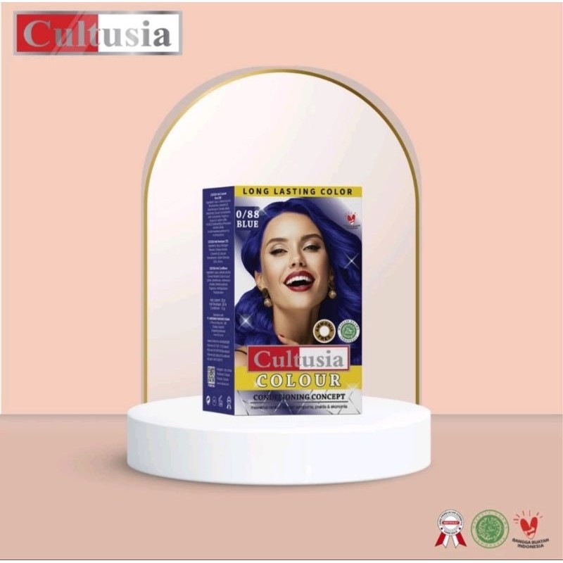 semir rambut biru 0.88 cultusia