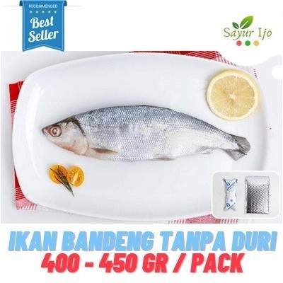 

Ayala - Ikan Bandeng Tanpa Duri 400 - 450 Gr / Pack Fresh Frozen Seafood Segar