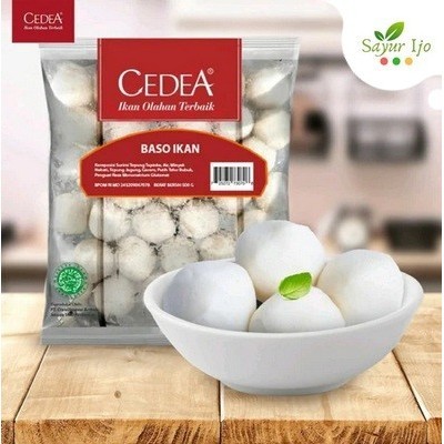 

Ayala - Cedea Bakso Ikan Olahan 500 Gram Fresh Frozen Seafood Fish Meatballs