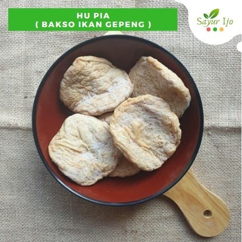 

Ayala - Hu Pia / Pcs Fresh Beku Daging Bakso Goreng Ikan Gepeng Seafood Frozen