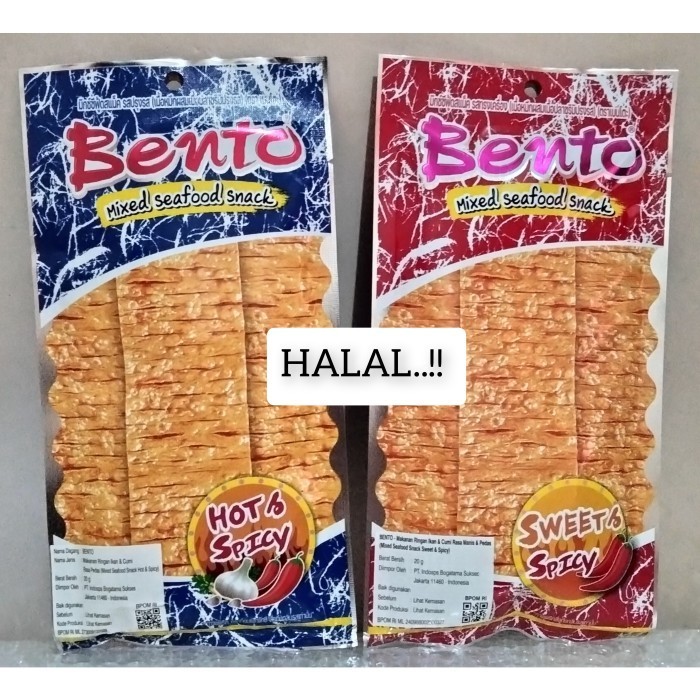

Ayala - Bento Seafood Snack / Snack Ikan / Snack Cumi / Snack Juhi Thailand