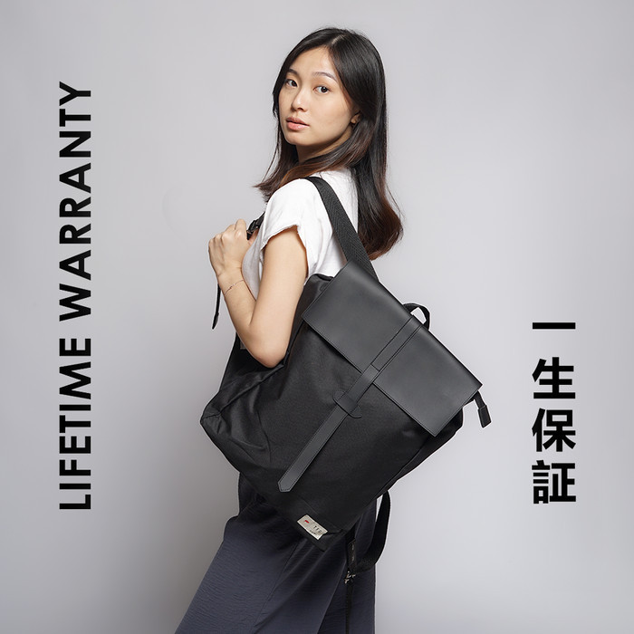 Tfg Tas Ransel Tas Kuliah Backpack Towny 432 Black Lifetime Warranty