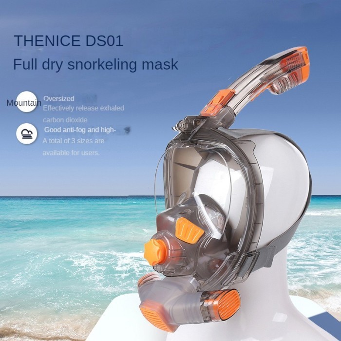Thenice Ds01 Snorkeling Diving Mask - Masker Snorkeling Full Face