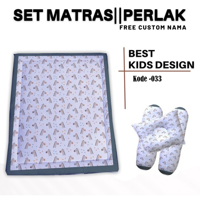 Matras Bayi/Perlak Bayi/Kasur Bayi Waterproof / Gift Set Baby Vs - 033