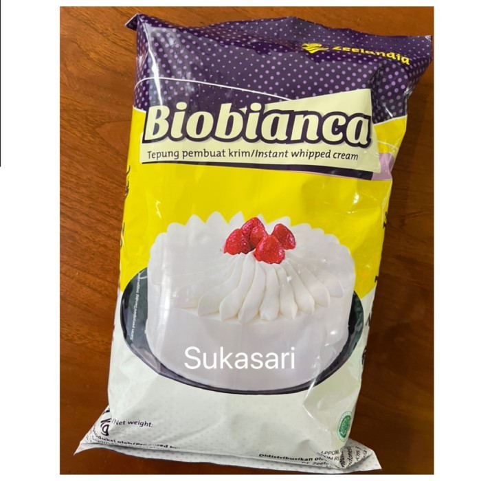 

Biobianca 1Kg Whipped Cream Instant Bubuk Whip Non Dairy Bio Bianca