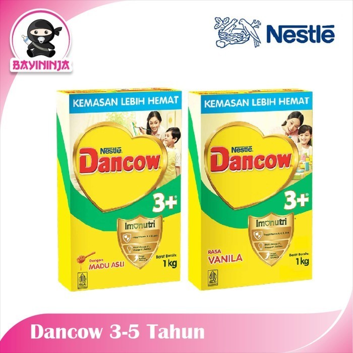 Dancow 3+ Susu Pertumbuhan Anak 3-5 Tahun 1 Kg