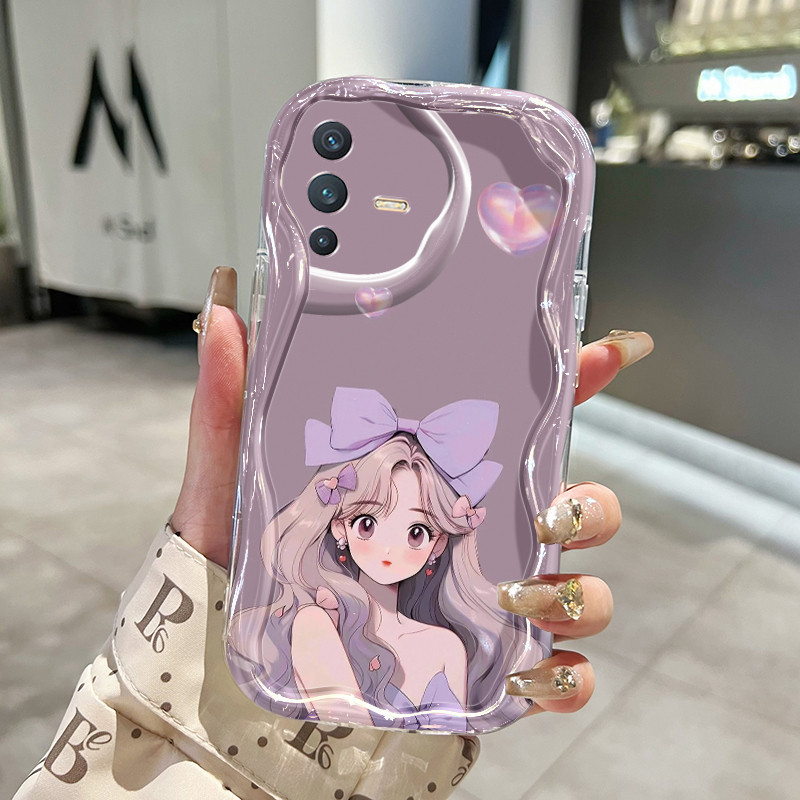 Casing Hp VIVO V23 5G VIVO V23I 5G VIVO V23E 4G V23E 5G VIVO V23 Pro 5G VIVO Y75 Case HP ungu pelind