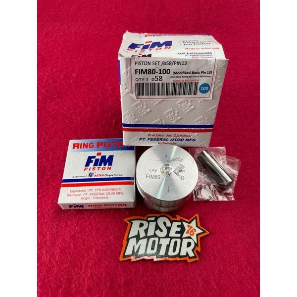 Piston Fim 58 Pen 13 Mentah