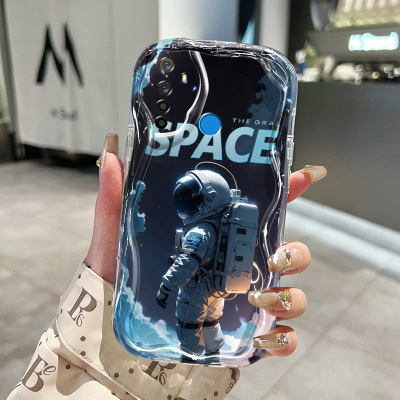 Casing Hp Realme 5 5i 5s 6i Realme C3 C3i Realme Narzo 10 Narzo 10A Narzo 20A Case Astronot NASA imu