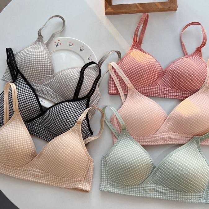 Bra Push Up Tanpa Kawat Wanita Bikini Sport Bh Lingerie Fashion BH006 caronminicholastu