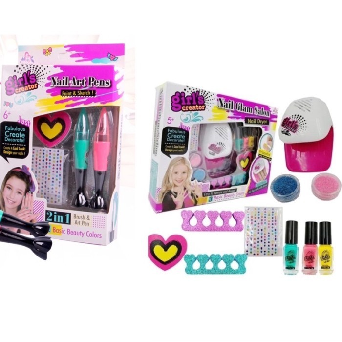 

Nail Glam Nail Art Pen Set Mainan Kutek Kuku Anak