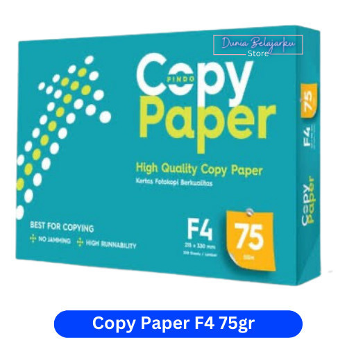 

Hvs F4 / Folio 70 Gr Copy Paper / Hvs F4 / 1 Rim Lbr