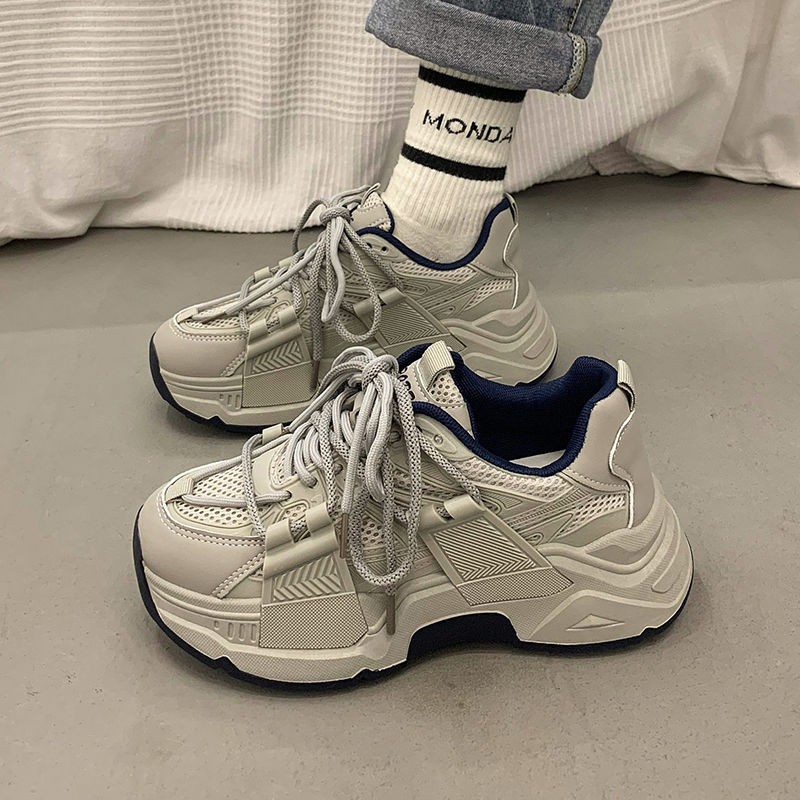 Popular Daddy Shoes Women's All-Match Platform Sports Casual Shoes
