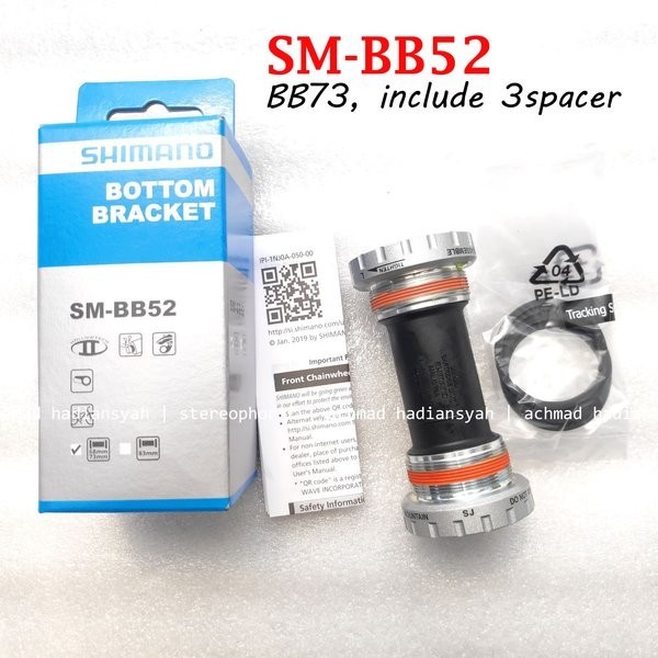 Bb Ht2 Shimano Bottom Bracket Hollowtech Ii Shimano Sm-Bb52 Bb Shimano Hollowtech 2 Bottom Bracket