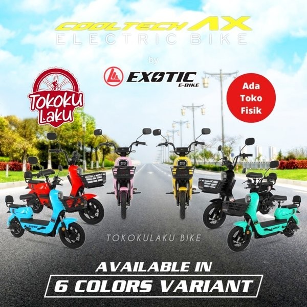 Sepeda Listrik Cooltech Dari Exotic Pabrikan Pacific Bike Bukan Goda Selis Uwinfly Dragonfly Gd