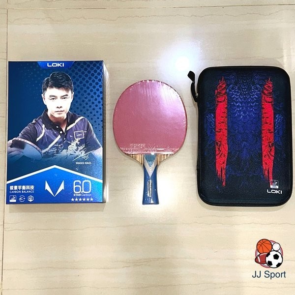 Bet Pingpong Bet Tenis Meja Bat Pingpong Loki 6star Carbon ORIGINAL