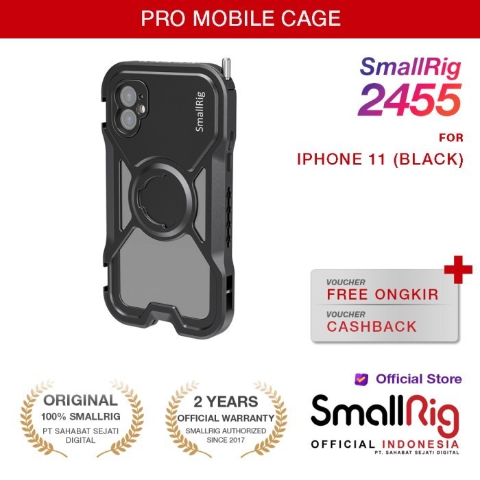 Yodhoba Smallrig Arca Swiss Pro Mobile Cage For Iphone 11 Black Cpa 2455