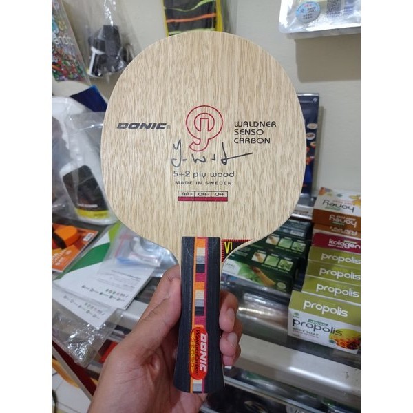 KAYU TENIS MEJA DONIC WALDNER SENSO CARBON ORIGINAL