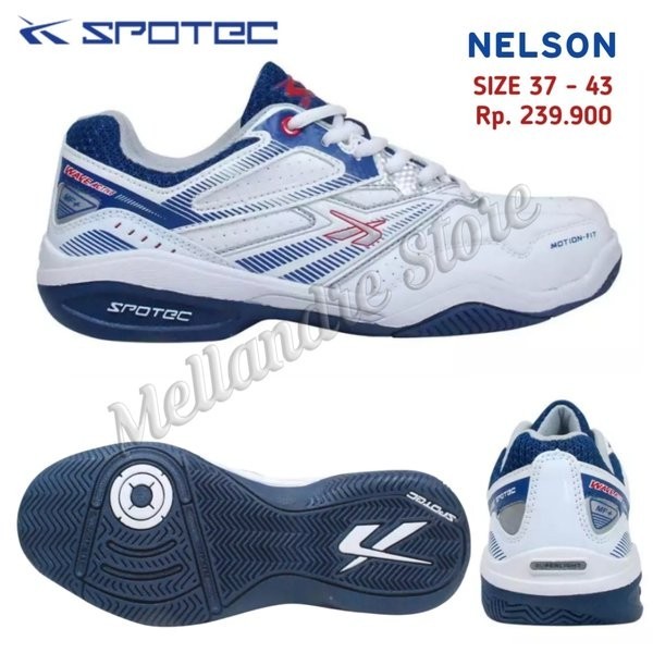SPOTEC NELSON Sepatu Tenis Sepatu Olahraga Sepatu Pria Wanita