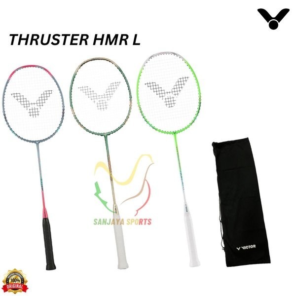 RAKET BADMINTON VICTOR THRUSTER K HMR L 5U/6U ORIGINAL