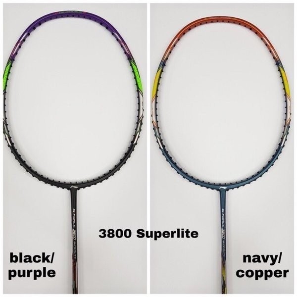 PAKET Raket Badminton LiNing GForce G-Force 3800 SUPER LITE