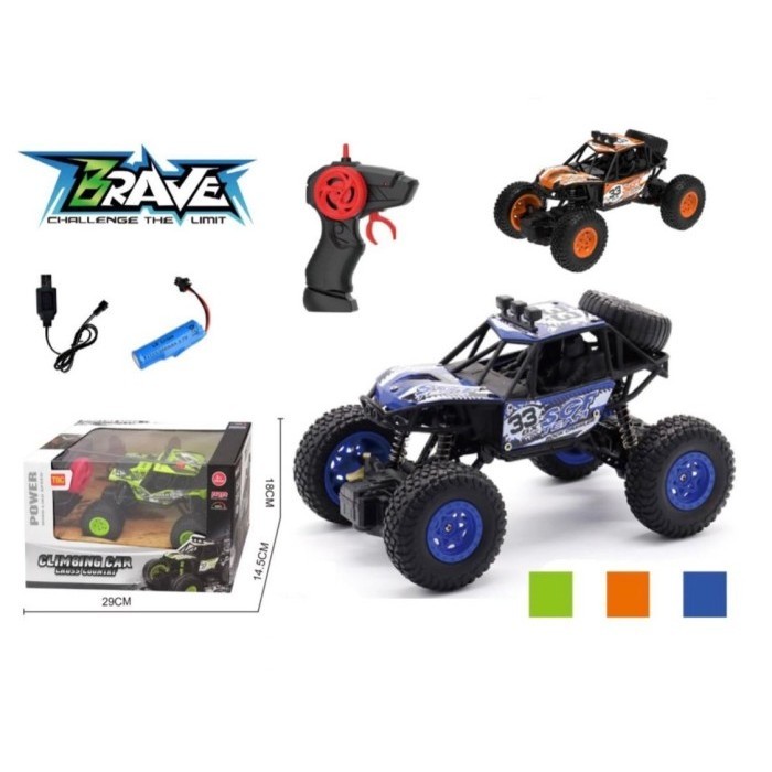 Mainan Anak Rc Power Climbing Car Remote Control Cross Country
