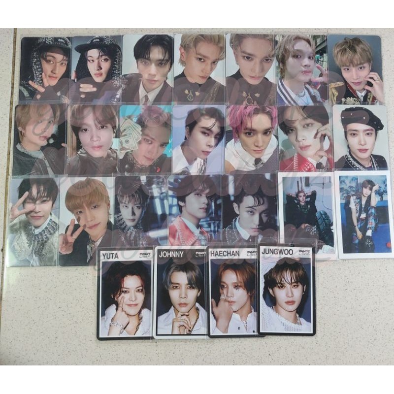 pc taeil johnny taeyong yuta doyoung jaehyun jungwoo mark haechan fact check qr nemo smini chandelie